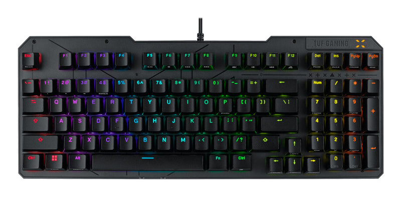 ASUS TUF Gaming K3 Gen II tastatur Spil USB QWERTY Fransk Sort