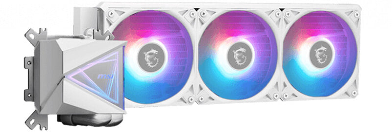 MSI MAG Coreliquid I360 WHITE Processor Alt-i-en væskekøler 12 cm Hvid 1 stk