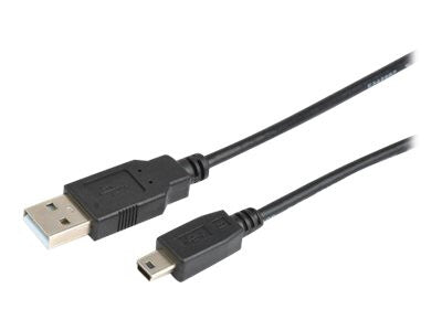 Prokord USB-0038 USB-kabel USB 2.0 3 m USB A Mini-USB B Sort
