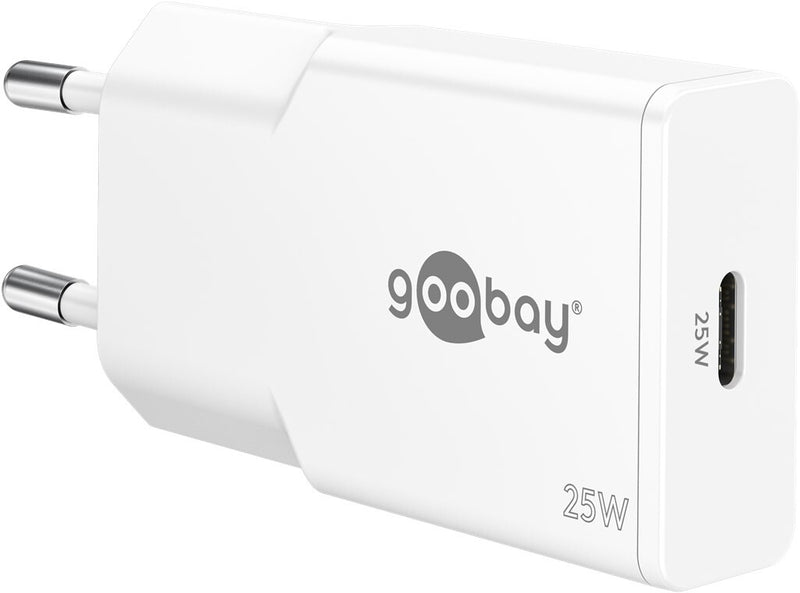 Goobay Slim Universel Hvid Vekselstrøm Hurtig opladning Indendørs