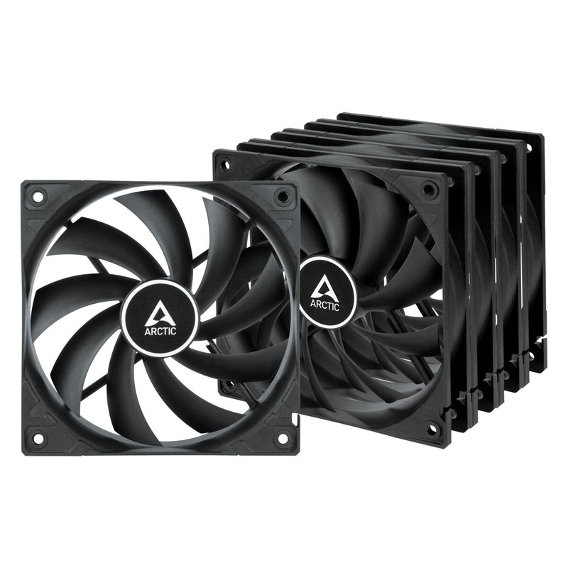 ARCTIC F12 Computerkabinet Ventilator 12 cm Sort 5 stk