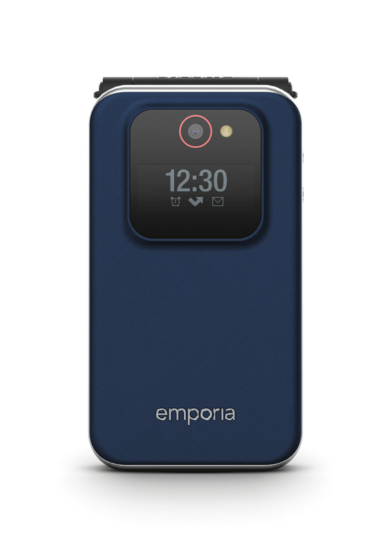 Emporia emporiaJOY 7,11 cm (2.8") 113 g Blå Senior telefon