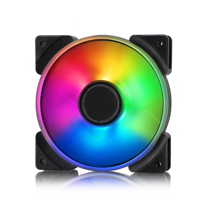 Fractal Design Prisma AL-12 PWM Computerkabinet Ventilator 12 cm Sort, Hvid 1 stk