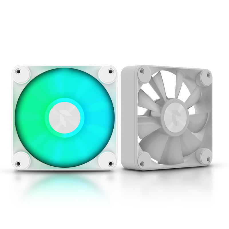 APNX FP1-140 PWM ARGB Computerkabinet Ventilator 14 cm Hvid