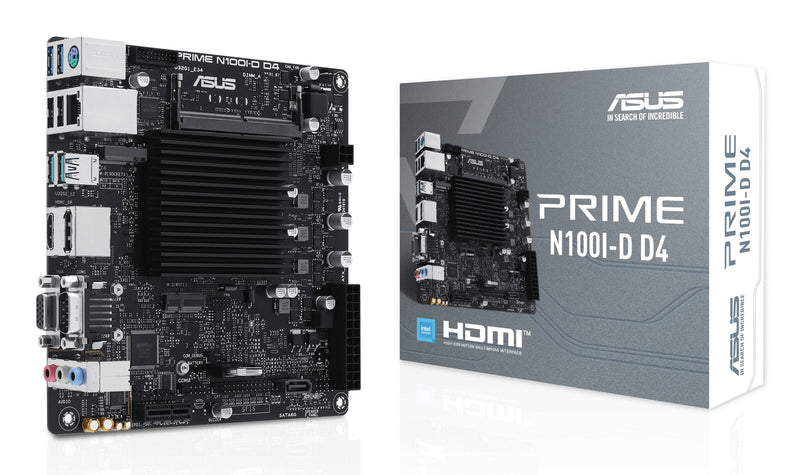 ASUS PRIME N100I-D D4 NA (integreret CPU) mini ITX