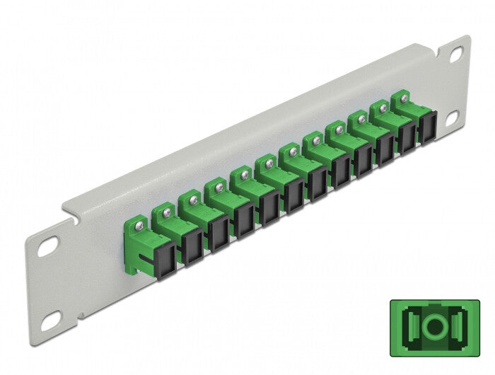 DeLOCK 66782 patch panel 1U