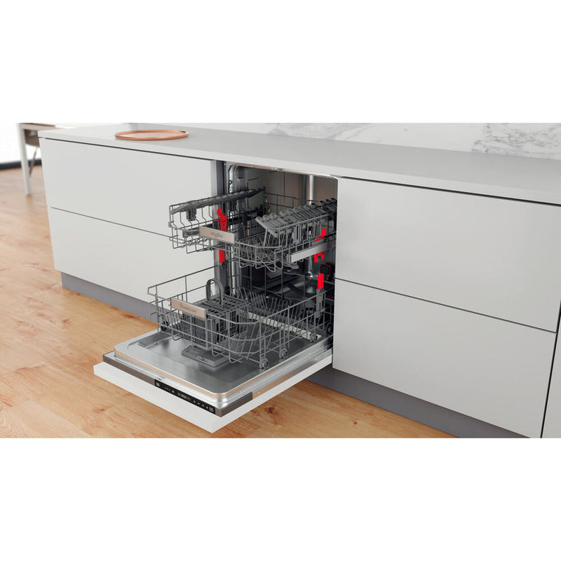 Whirlpool WIP 4T133 PE S Fuldt indbygget 14 kuverter