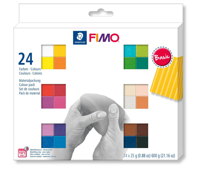 Staedtler FIMO 8023 C Modellering ler 600 g Forskellige farver 1 stk