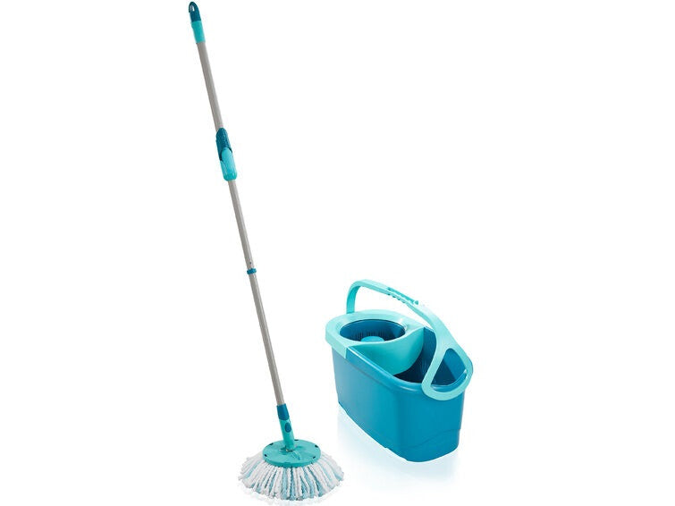 Leifheit Clean Twist Disc Mop rengøringsmoppe Blå