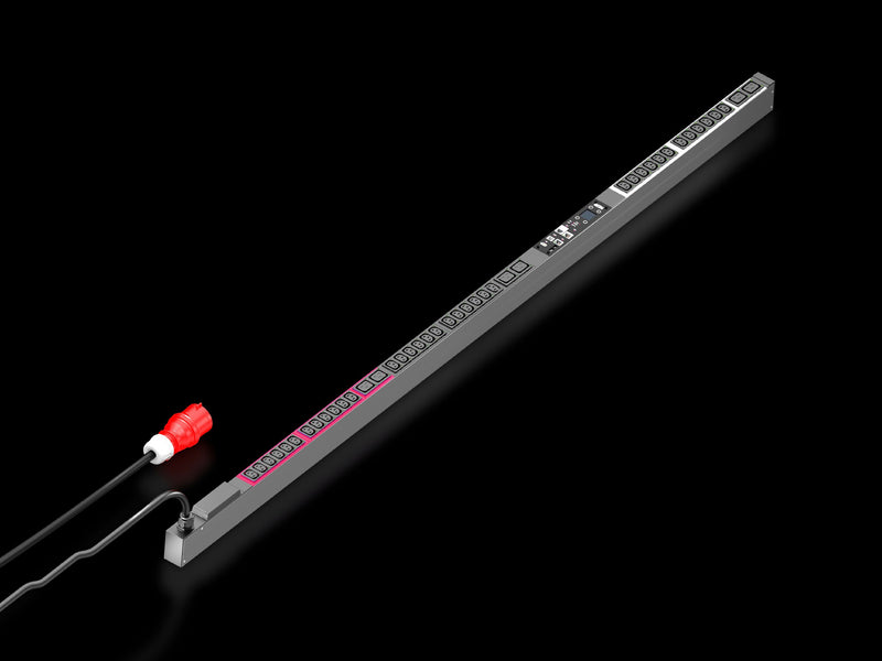 Rittal 7979.440 strømforsyningsenhed (PDU) 42 AC stikkontakt(er) Sort