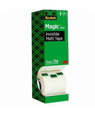 3M 7100026960 tape 33 m Akryl Transparent 8 stk