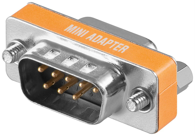 Goobay 50687 kabel kønsskifter D-Sub/RS-232 Sølv
