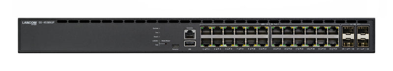 LANCOM GS-4530XUP Administreret L3 2.5G Ethernet (100/1000/2500) Strøm over Ethernet (PoE) 1U Sort