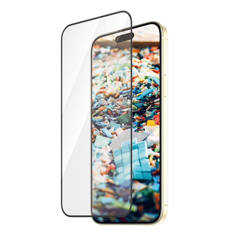 PanzerGlass ® Re:fresh Skærmbeskyttelse iPhone 15 Plus | Ultra-Wide Fit m. EasyAligner