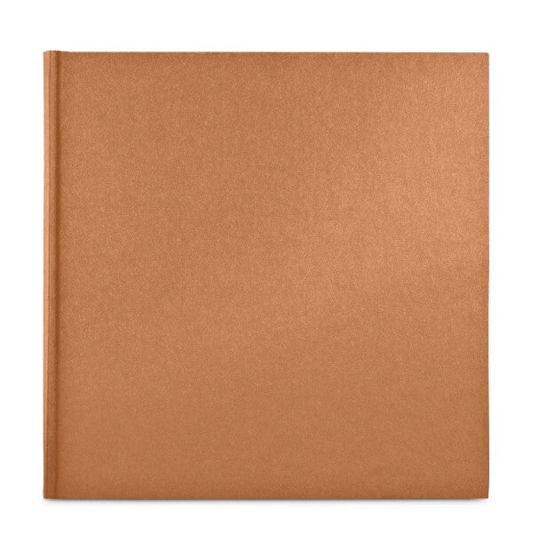 Hama Wrinkled fotoalbum og arkbeskyttelse Brun 80 ark Indbinding af bøger