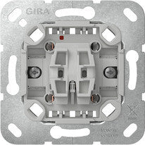 GIRA 315600 elektrisk afbryder Kipafbryder 1P Krom, Grå