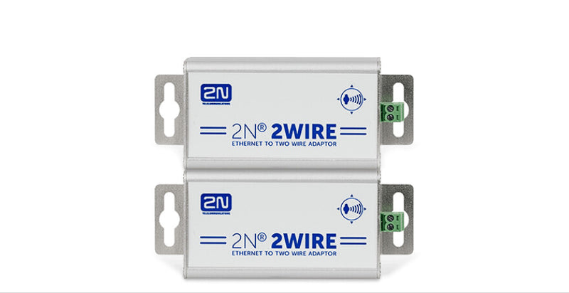 2N 2WIRE-SET OF 2 ADAPTORS signal transformer Aluminium, Metallic