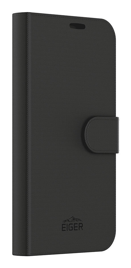 EIGER EGCA00591 mobiltelefon etui 16,8 cm (6.6") Tegnebogsetui Sort