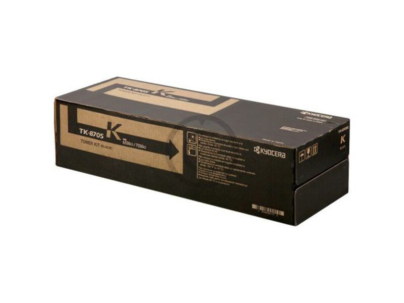 KYOCERA TK-8705K tonerpatron 1 stk Original Sort