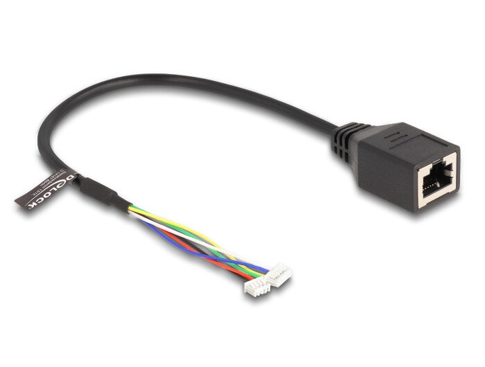 DeLOCK 88007 netværkskabel Sort 0,3 m Cat5e