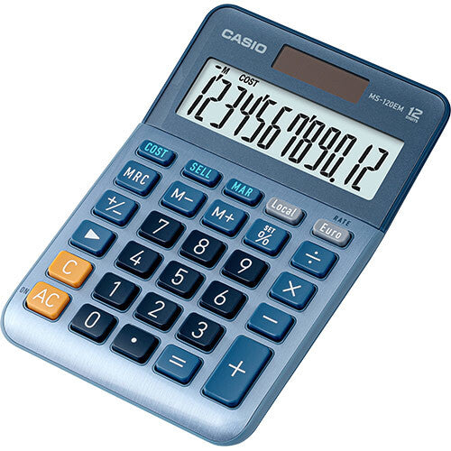 Casio MS-120EM regnemaskine Desktop Skærm Blå