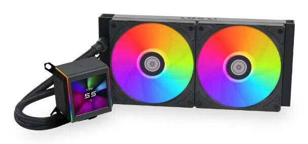 Lian Li GA II LCD Processor Væskekølingssæt 12 cm Hvid