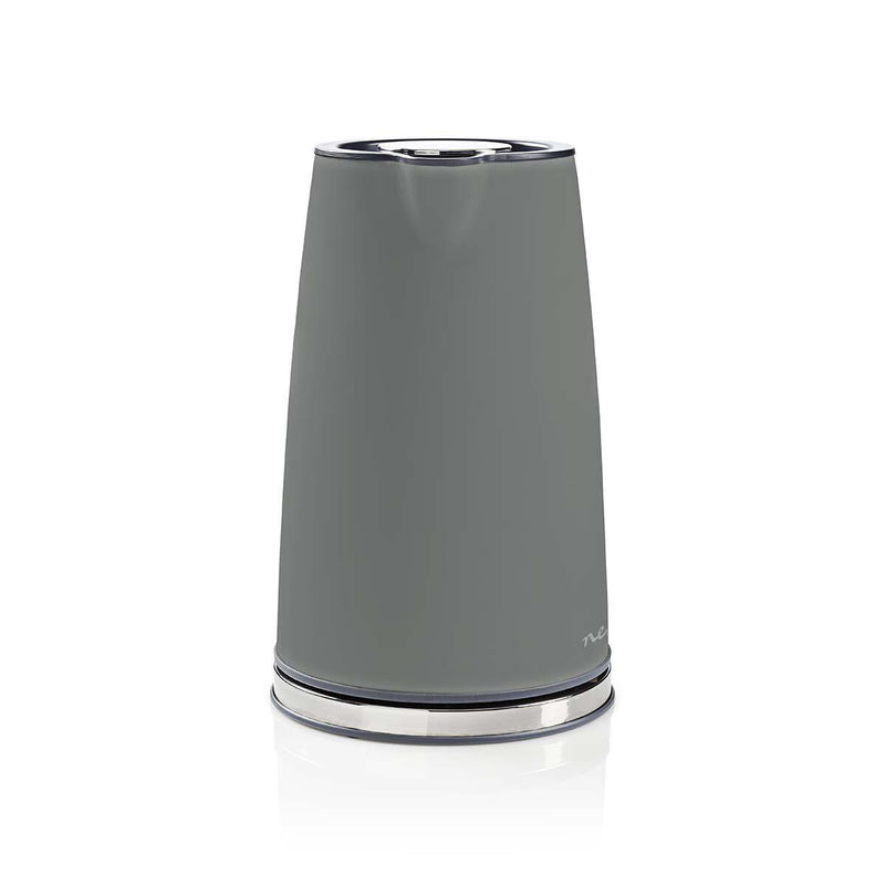 Nedis KAWK510EGY elkedel 1,7 L 2200 W Grå