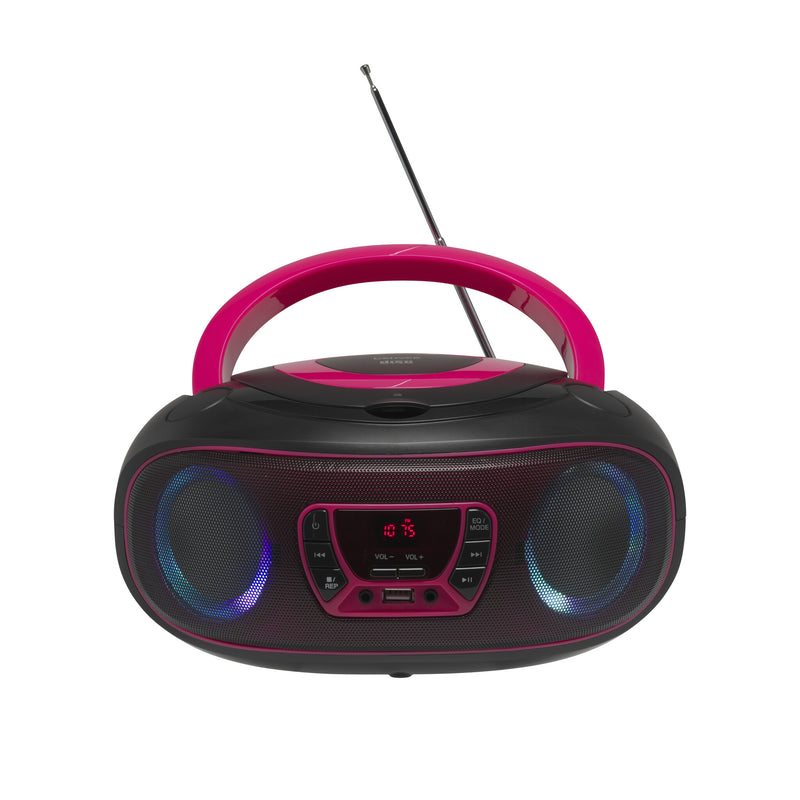 Denver TCL-212BT PINK Sort, Lyserød Bærbar CD-afspiller