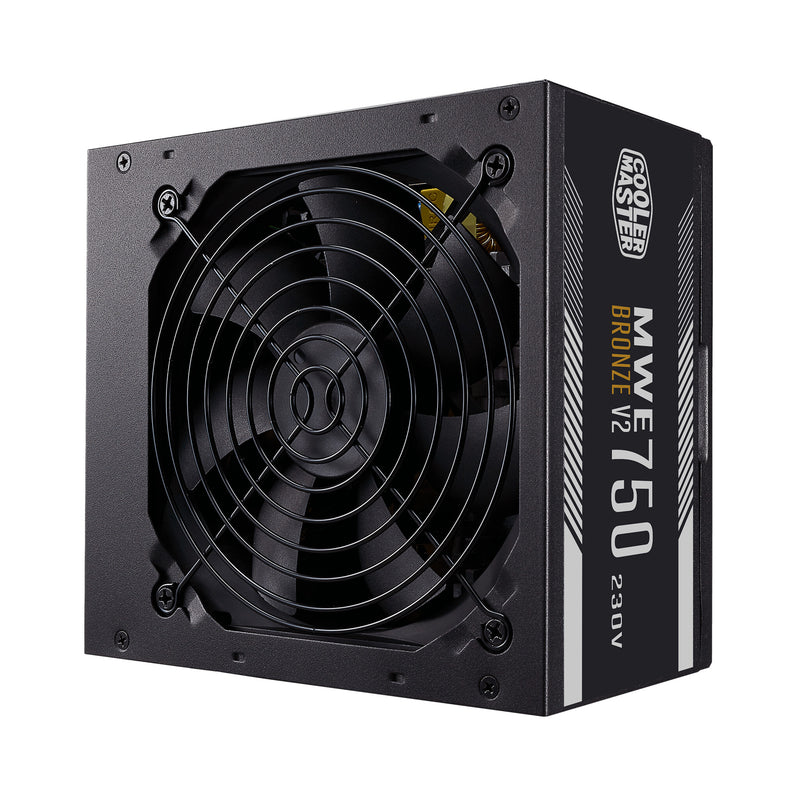 Cooler Master MWE 750 Bronze 230V V2 enhed til strømforsyning 750 W 24-pin ATX ATX Sort