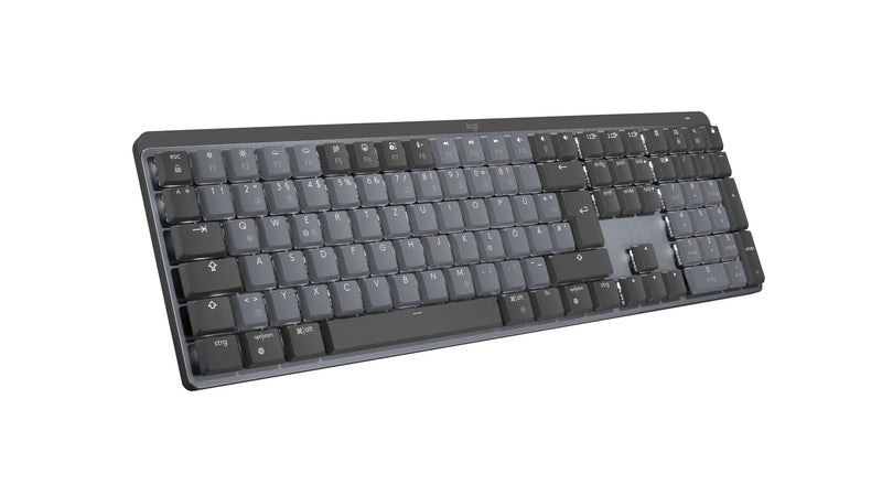 Logitech MX Mechanical tastatur Kontor RF trådløs + Bluetooth QWERTZ Tysk Grafit