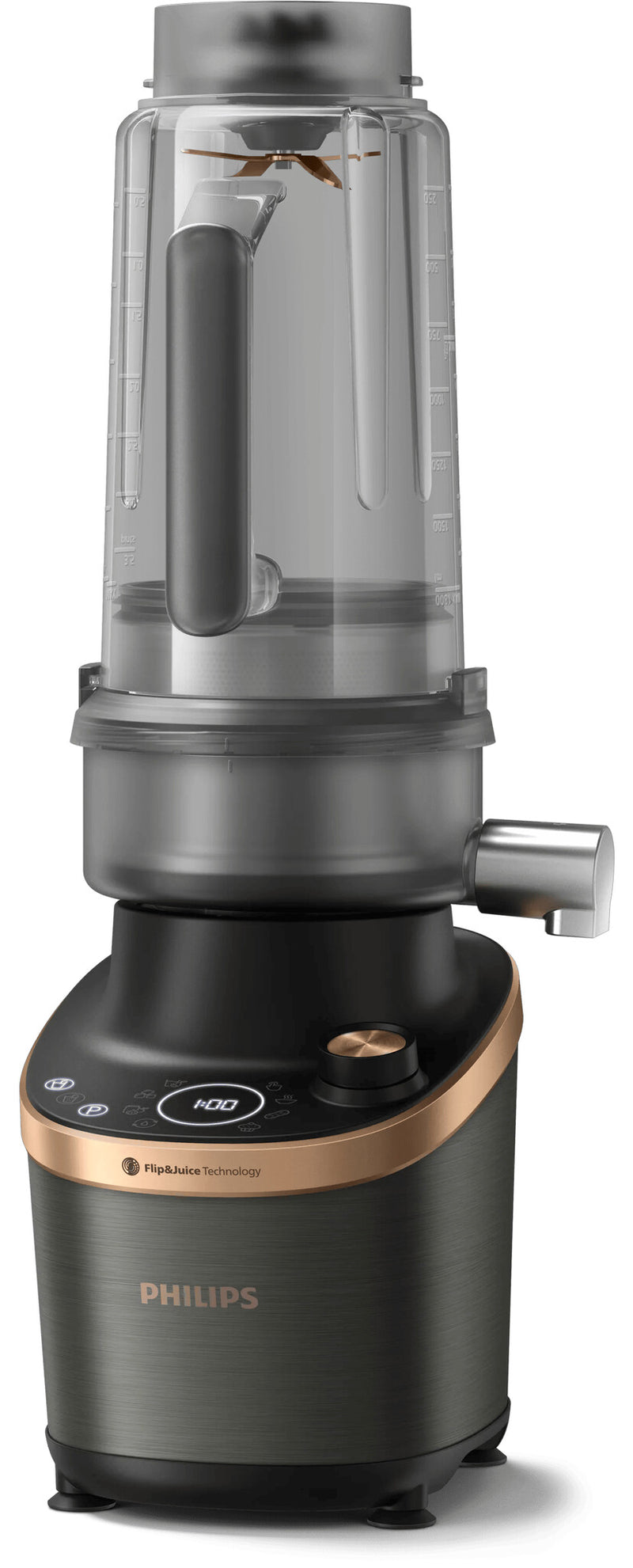 Philips Flip&Juice™ Blender HR3770/00 Højhastighedsblender med råsaftscentifuge