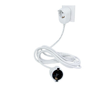 REV 0016130114 stikdåse 3 m 2 AC stikkontakt(er) Indendørs Hvid