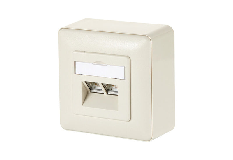 METZ CONNECT 1307440001-I stikkontakt RJ-45 Hvid