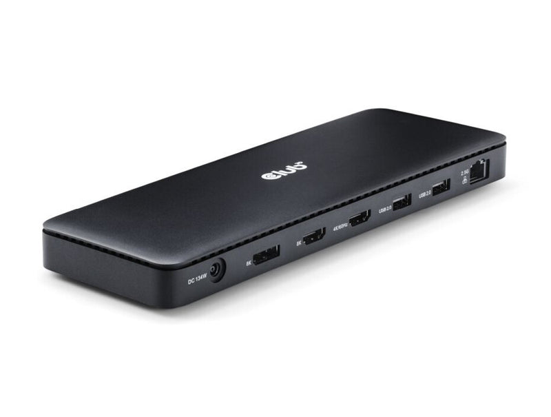 CLUB3D Thunderbolt 4 Certified 11-in-1 mobil dockingstation Universel Sort