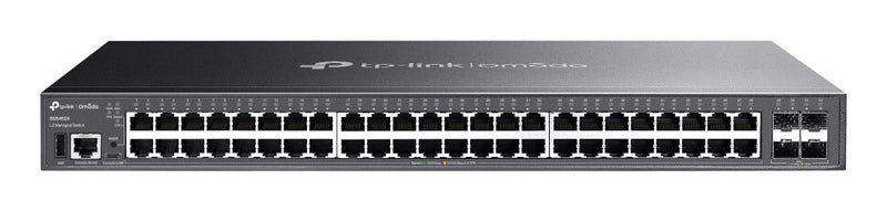 TP-Link Omada SG5452X(UN) netværksswitch Administreret L3 Gigabit Ethernet (10/100/1000) Sort