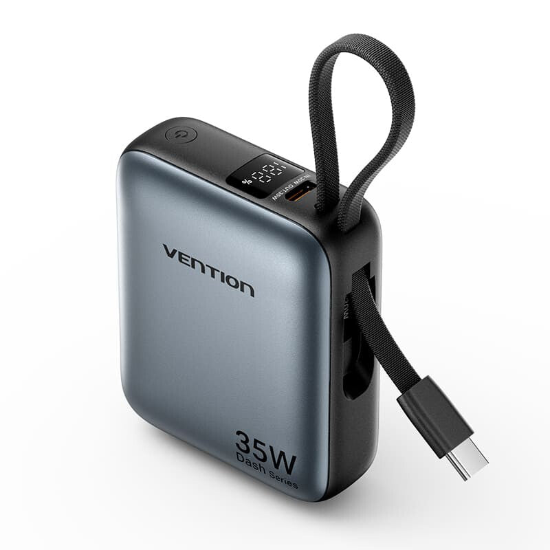 Vention FHEH0 powerbank Lithium polymer (LiPo) 10000 mAh Sort