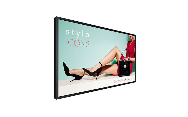 Philips 55BDL4002H Digital fladpaneldisplay 139,7 cm (55") LCD 2500 cd/m² Fuld HD Sort Android 24/7