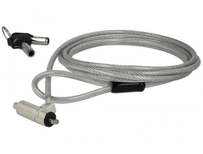 Navilock 20654 kabellås Sølv 1,8 m