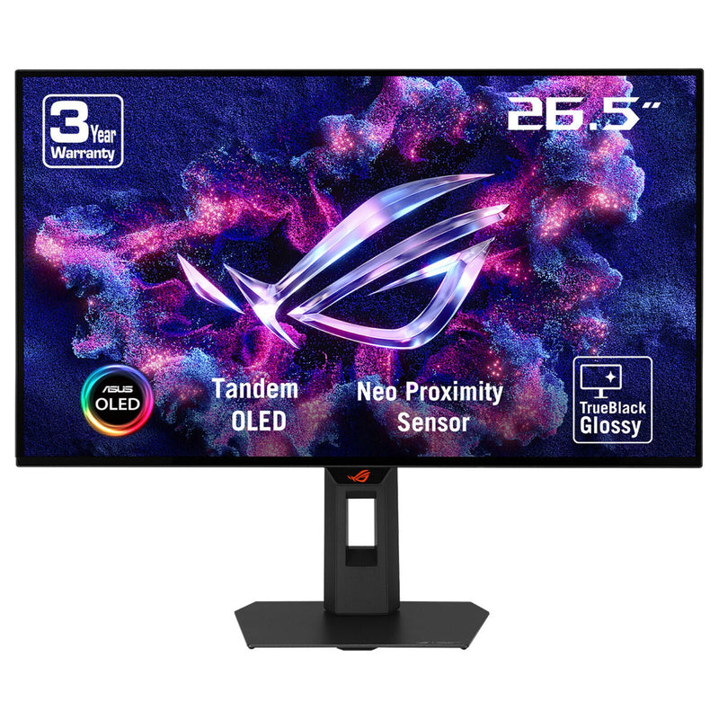 ASUS ROG Strix XG27AQWMG computerskærm 67,3 cm (26.5") 2560 x 1440 pixel Quad HD OLED Sort