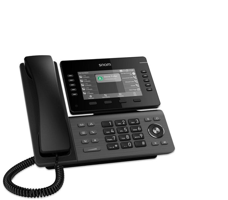 Snom D815W IP-telefon Sort TFT Wi-Fi