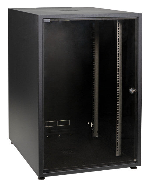 EFB Elektronik OFF-1568TS.V1RW stativ 15U Fritstående reol Sort