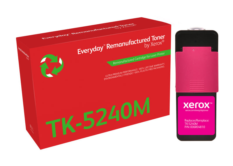 Everyday™ Magenta Remanufactured Toner by Xerox compatible with Kyocera TK-5240M, Standard kapacitet