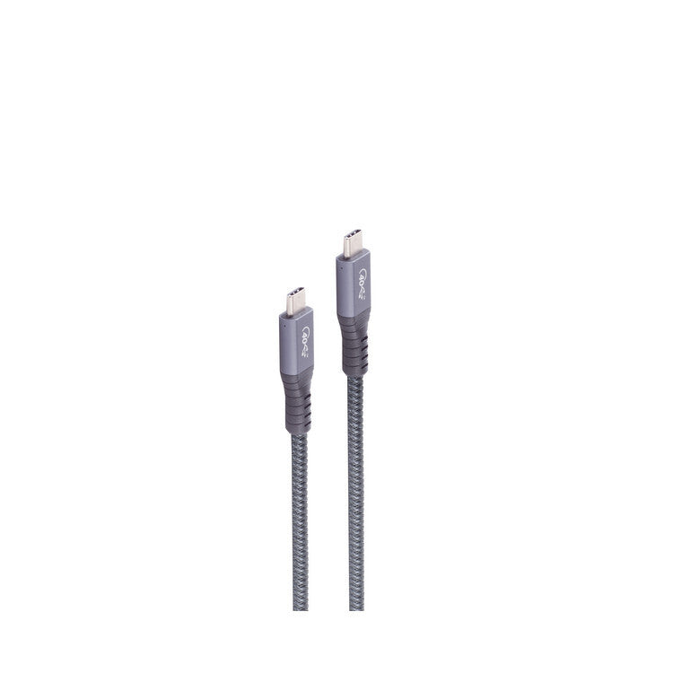 shiverpeaks BS13-67020 USB-kabel USB4 Gen 3x2 1 m USB C 40 Gbit/sek. Grå