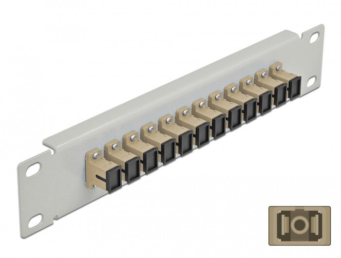 DeLOCK 66783 patch panel 1U