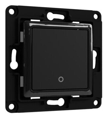 Shelly Wall Switch 1 lyskontakt Sort