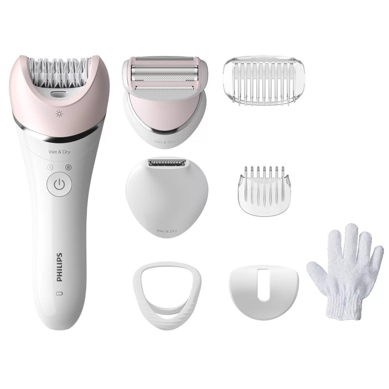 Philips 8000 series Epilator Series 8000 BRE721/00 Våd og tør epilator