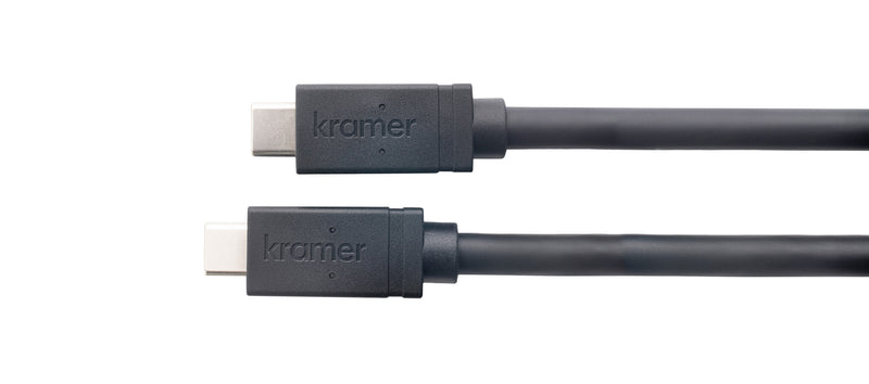 Kramer Electronics CA–U32/FF–15 USB-kabel USB 3.2 Gen 2 (3.1 Gen 2) 4,6 m USB B USB C Sort