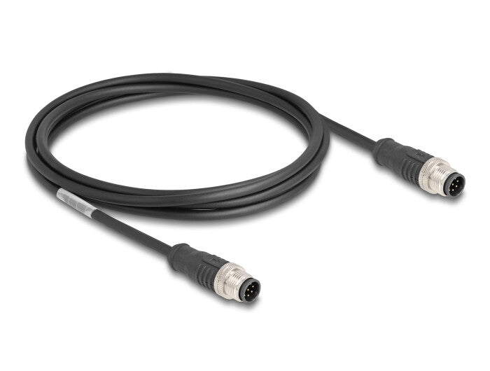 DeLOCK 80807 netværkskabel Sort 2 m Cat5e S/FTP (S-STP)