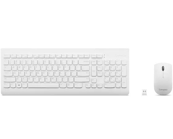 Lenovo GX30W75336 tastatur Mus inkluderet Universel USB + Bluetooth QWERTY Hvid