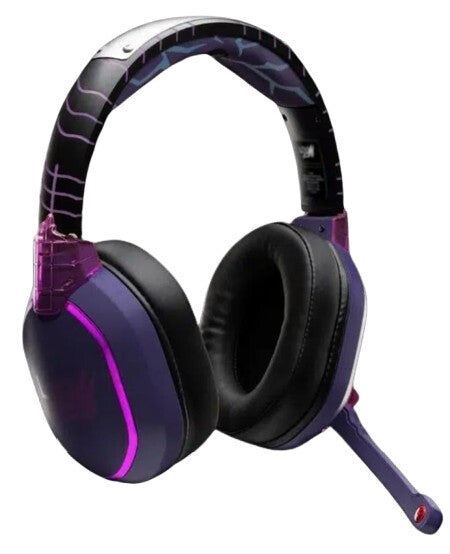Lexip Sasuke Revenge Headset Kabel & trådløs Spil Bluetooth Sort, Lilla